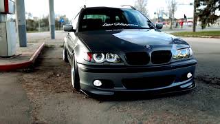 Stanced BMW E46 Touring  Daily Driven [upl. by Haydon]