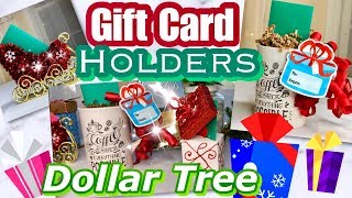 21 BEST 1 Dollar Tree IDEAS for gift cards CHEAP QUICK amp EASY [upl. by Joceline]