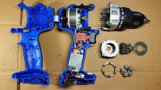 🔧🔧🔧 12quot Kobalt Brushless Drill Teardown  24V MAX  KDD524B03 [upl. by Kepner]