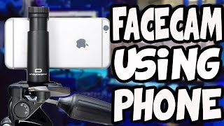 HOW TO Use Phone as FaceCam Recording amp Editing [upl. by Anaes536]