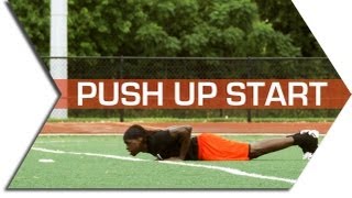 PUSH UP START  SPEED TRAINING  ACCELERATION DRILL [upl. by Azrim]