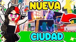 ESTA ES LA NUEVA CIUDAD de ADOPT ME Roblox [upl. by Teleya319]