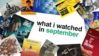 what i watched in september [upl. by Kara808]