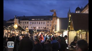 Annaberger Weihnachtsmarkt ist eröffnet  die Pyramide läuft [upl. by Victorine430]