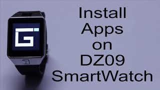 How to Install Apps on DZ09 and GT08 Smartwatch ⌚🎲🎮 [upl. by Adams662]