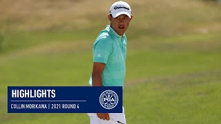 Every Shot from Collin Morikawas Excellent Fourth Round  PGA Championship 2021 [upl. by Ahsinot]