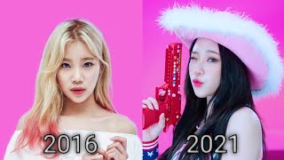 Evolution Of Jooe MOMOLAND 2016 – 2021 MVS ONLY [upl. by Clarhe]