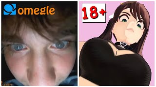 FUNNY 18 OMEGLE WITH FULL BODY VR [upl. by Eidnyl]