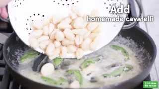 Recipe Homemade Cavatelli with Butter Sage Sauce [upl. by Bander816]