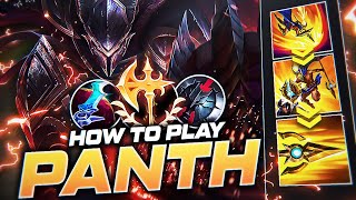 HOW TO PLAY PANTHEON amp CARRY  Build amp Runes  Season 12 Pantheon Guide  League of Legends [upl. by Duarte]