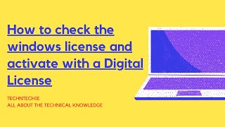 How to check the Windows License amp Activate with a Digital License  StepbyStep Guide [upl. by Nedia]