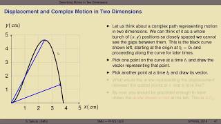 PHYSICS I  Lecture 5  Motion in Two Dimensions [upl. by Lajet]