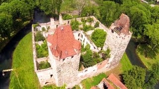 Schloss Pottendorf  inkl FPV Meeting mit Poeli1 Esterhazy Wasserschloss Ruine [upl. by Dnamra]