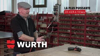 La soufflette la plus puissante du monde  Würth [upl. by Ylsew]