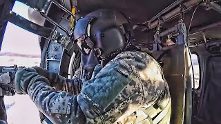 Blackhawk Helicopter Door Gunner • US Army [upl. by Fraze631]