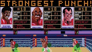 PunchOut amp Super PunchOut Arcade  Strongest Punch [upl. by Lasyrc]