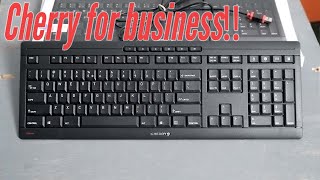 Cherry Stream  The BEST Windows Business Keyboard  NO Drivers or Software to Install [upl. by Alegna]