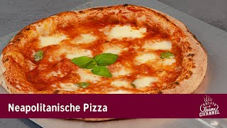 Pizzateig selber machen 🍕  original italienisches Pizza Rezept neapolitanischer Art für zu Hause [upl. by Jory857]