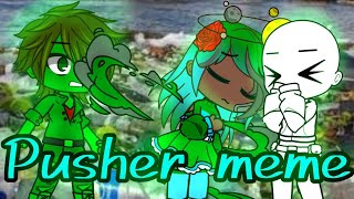 Pusher meme Earth Human and Covid19 Gacha Club [upl. by Les]