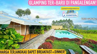 GLAMPING BARU DENGAN KOLAM RENANG VIEW GUNUNG ❗️ BUANA LIFE GLAMPING PANGALENGAN jalanjalanekarizal [upl. by Ku]