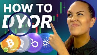 How To DYOR 12 Ways To Research Crypto Like A PRO [upl. by Mowbray]