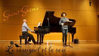 Le rossignol et la rose  SaintSaëns [upl. by Llaccm776]