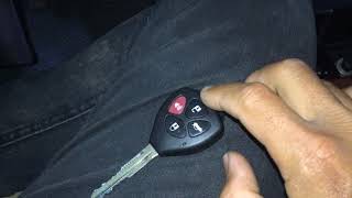 Program add remote TOYOTA Camry 2006 [upl. by Saixela]