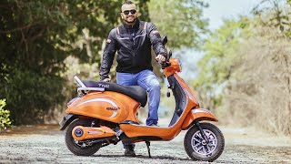 2022 Pure EV EPluto 7G Electric Scooter Review  Fantastic Range [upl. by Lorenz807]