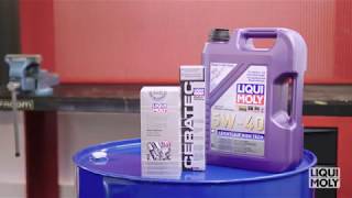 Motor oil change with LIQUI MOLY [upl. by Mllly]