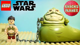 75020 Jabba’s Sail Barge LEGO Star Wars  Stop Motion Review [upl. by Miett]