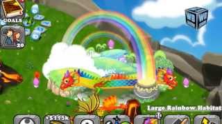 How to breed Double Rainbow Dragon 100 Real DragonVale EXPLAINED [upl. by Valenba]