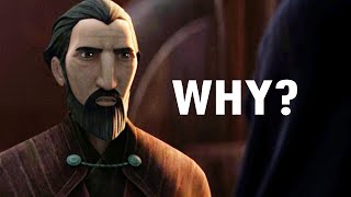 Dooku Confronts Sidious Over Qui Gons Death [upl. by Dyolf]