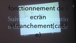 Comment relier lordinateur pc ou Mac au projecteur  le programmé [upl. by Eirallih21]