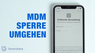 iPhone Entfernte Verwaltung umgehen 丨MDM Sperre entfernen 2025 [upl. by Peisch]