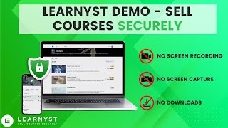 Learnyst Demo  Sell Courses Securely From Your Own Website amp Mobile Apps [upl. by Aneehsak]