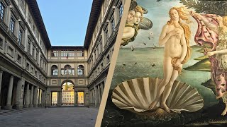 Florence Italy Vlog Uffizi Gallery and the Worst Pasta in Italy [upl. by Adiela506]