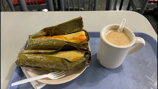 COMIENDO RICOS TAMALES EN SOYAPANGO EL SALVADOR Suscríbete a Turistiandosv diaspora europe [upl. by Nydnarb]