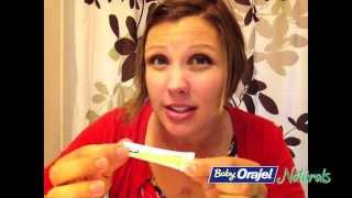 Baby Orajel Naturals Teething Tablets and Gel Review [upl. by Haroun]