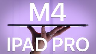 M4 iPad Pro Review Is Thinner Better Plus Apple Pencil Pro amp New Magic Keyboard [upl. by Rutra]