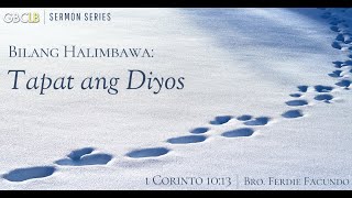 Bilang Halimbawa Tapat ang Diyos [upl. by Ailecara995]