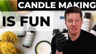 HandsOn Beginner Candle Making Tutorial For Testing New Scents CandleScience [upl. by Strang398]