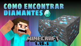 como ENCONTRAR DIAMANTES en Minecraft 1165 💎 [upl. by Bopp]