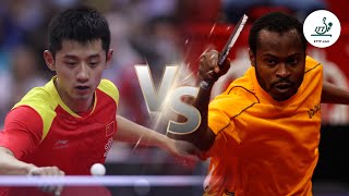 FULL MATCH  Zhang Jike vs Quadri Aruna 2014  ITTF Mens World Cup [upl. by Surat989]