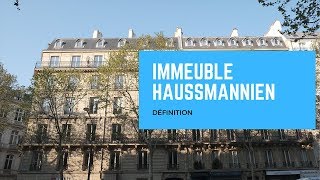 Comment reconnaître un immeuble Haussmannien [upl. by Dawkins655]