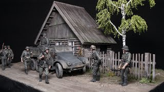 Operation Barbarossa  135 WW2 Diorama [upl. by Hirz]