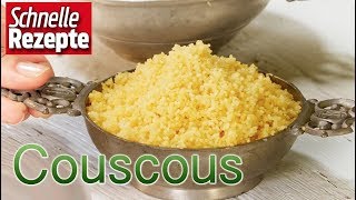 So kocht man Couscous richtig  Schnelle Rezepte [upl. by Stanly633]