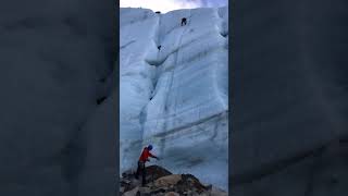 Ice Climbing Glacier Marconi [upl. by Vladamar]