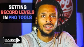 How to Set Recording Levels In Pro Tools  Recording and Mixing Meters [upl. by Pontus]