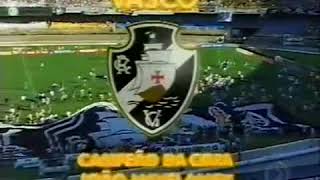 Vasco 3x1 São Caetano 18012001  Final Brasileiro 2000 Vasco campeão TV Globo [upl. by Ahsek466]