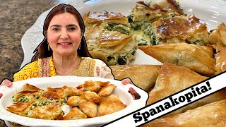 How to make Spanakopita URDUHINDI [upl. by Yecrad]